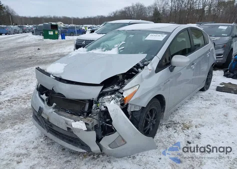 2013 Toyota Prius Two из США, поврежденный, VIN JTDKN3DU3D0345974